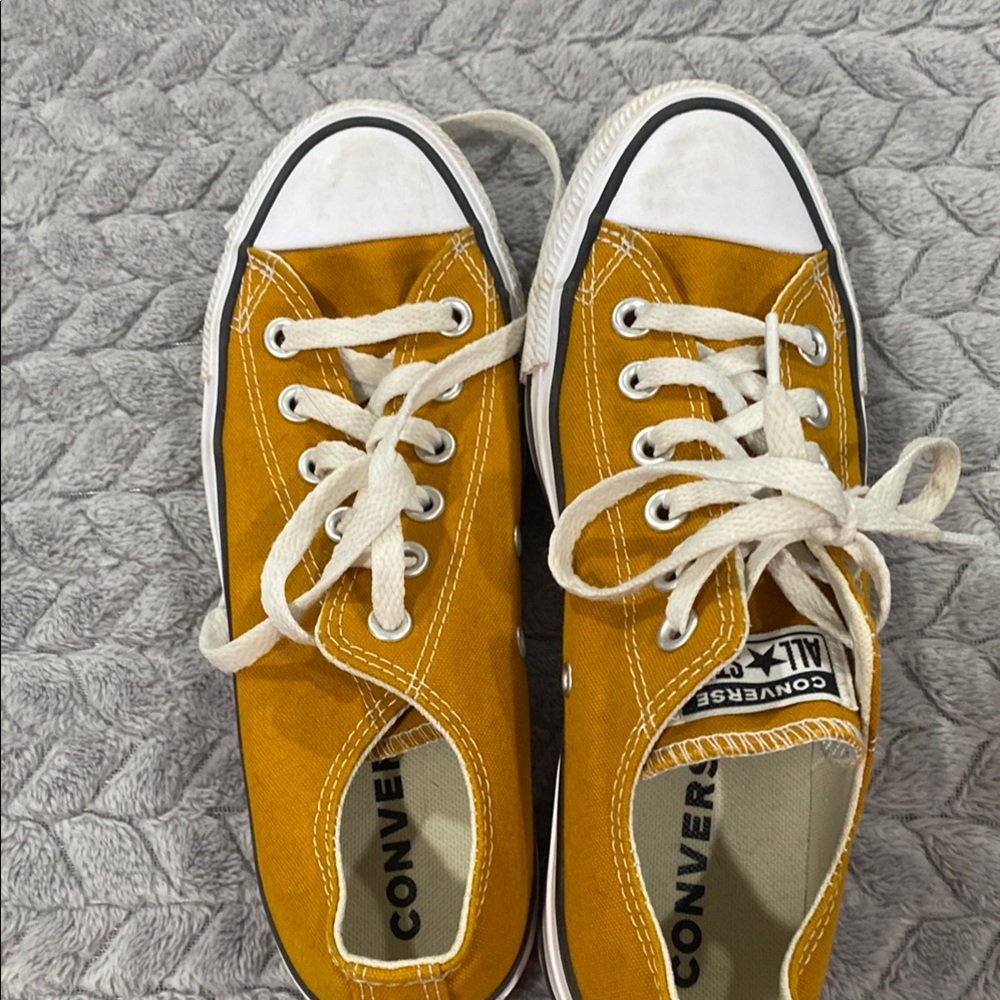 Converse Classic Yellow Canvas Shoes